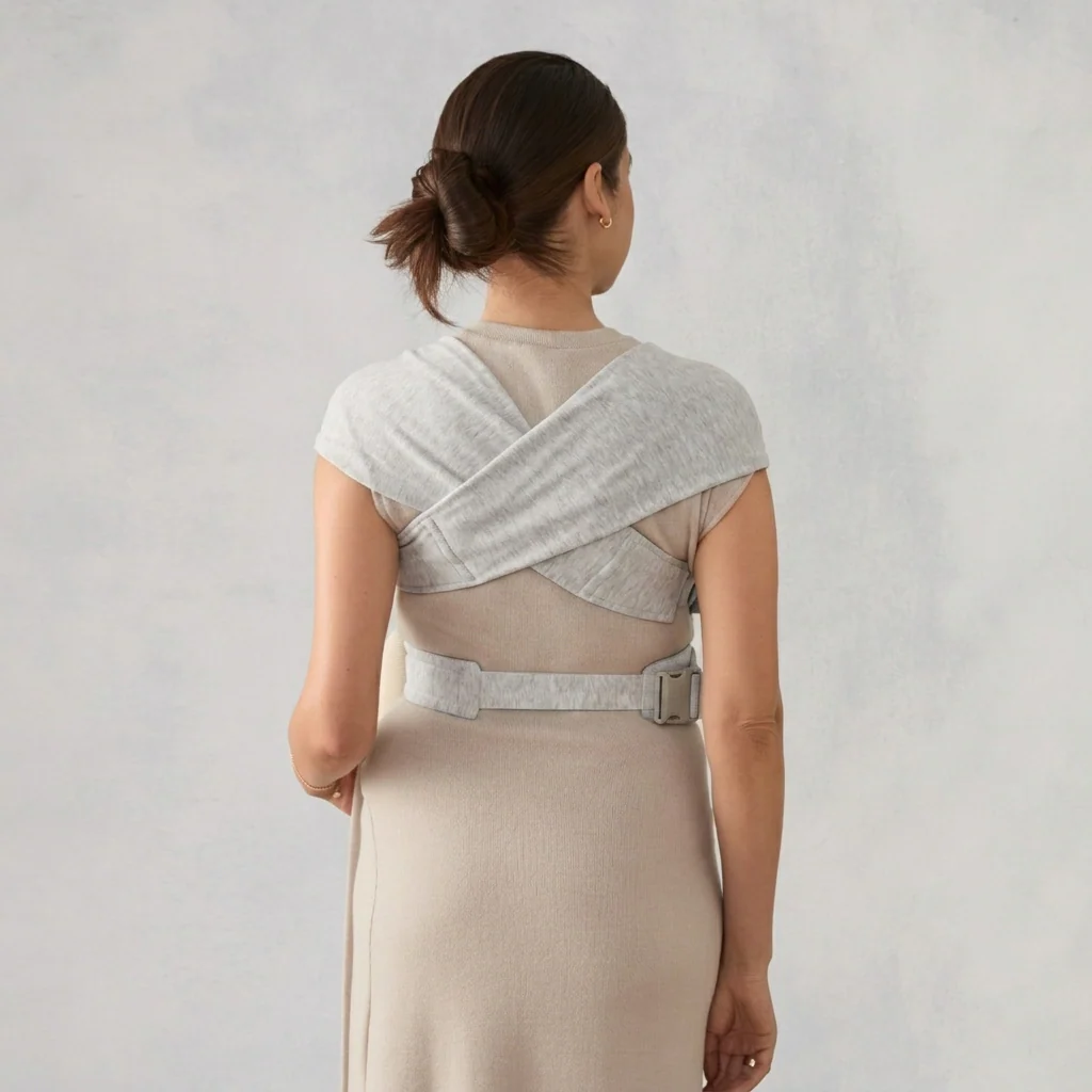 Embrace Baby Carrier - Soft Grey - Image 5