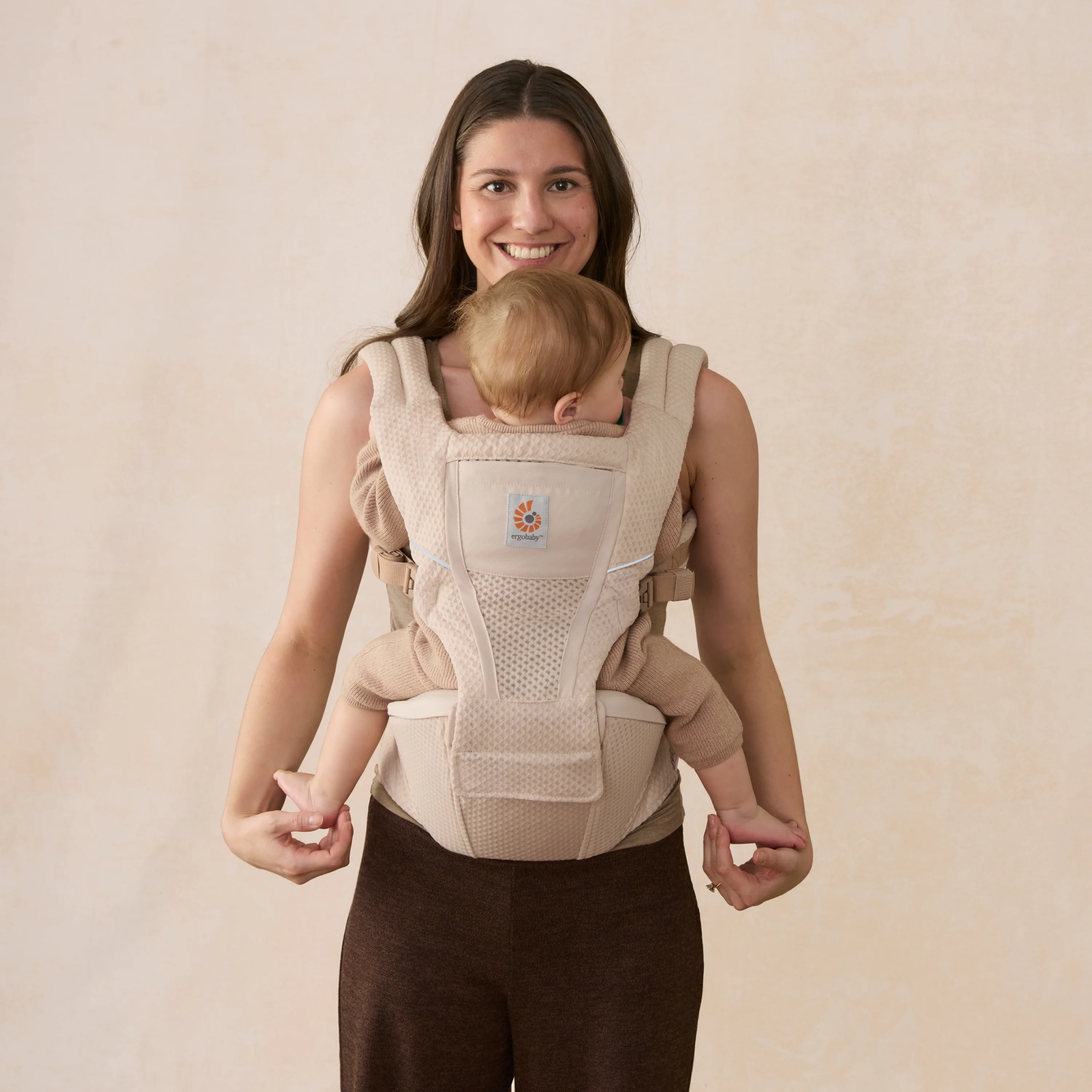 Alta Hip Seat Baby Carrier - Natural Beige - Image 3