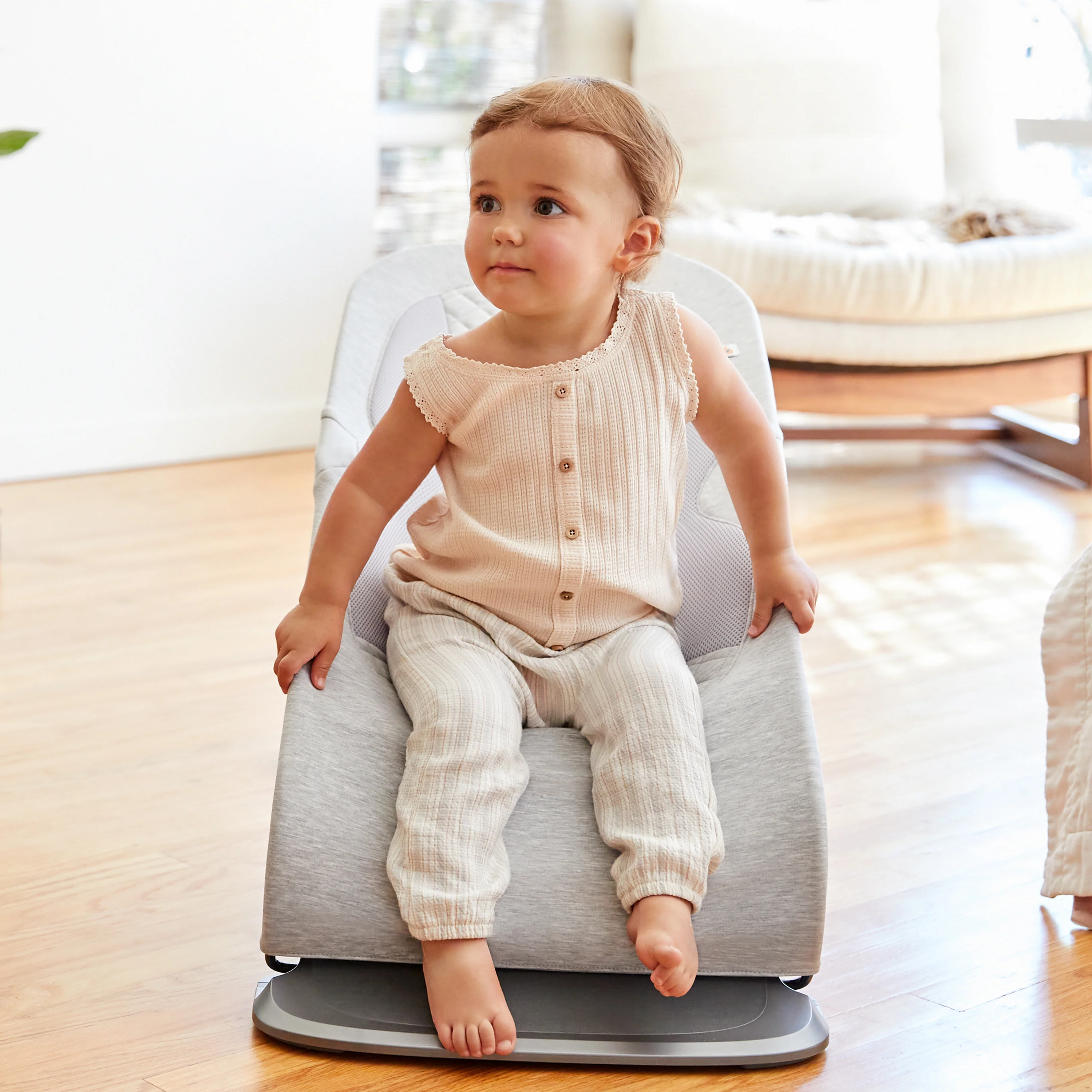 Evolve 3 in 1 Bouncer - Light Grey - Image 3
