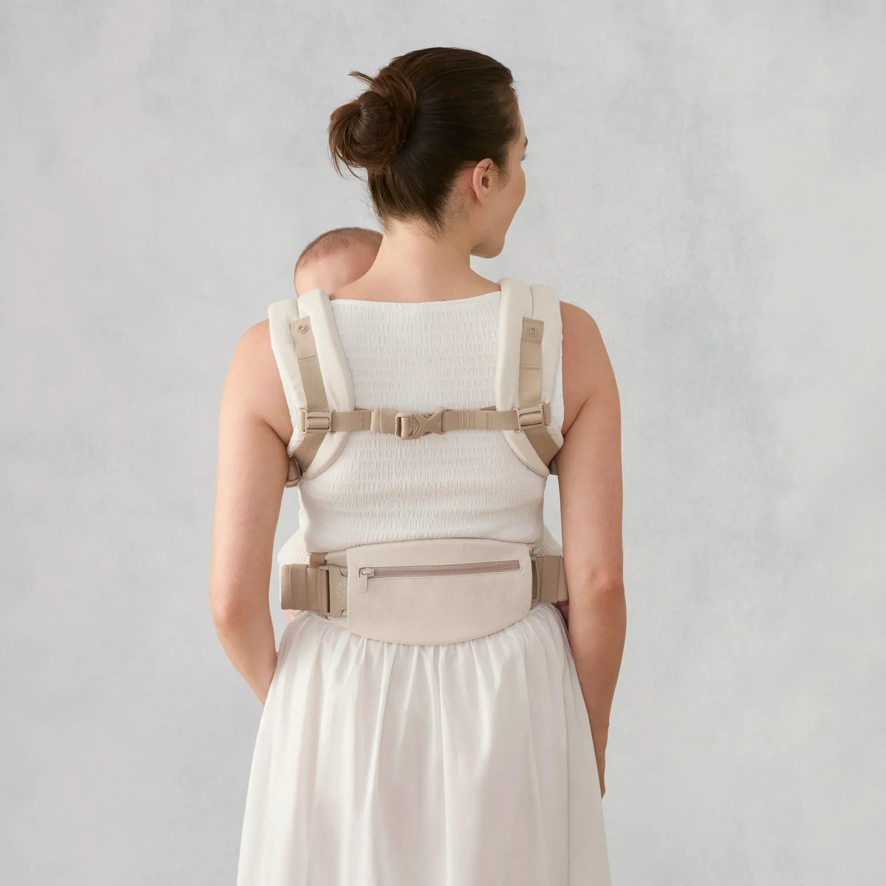 Omni Deluxe Baby Carrier - Natural Linen - Image 4