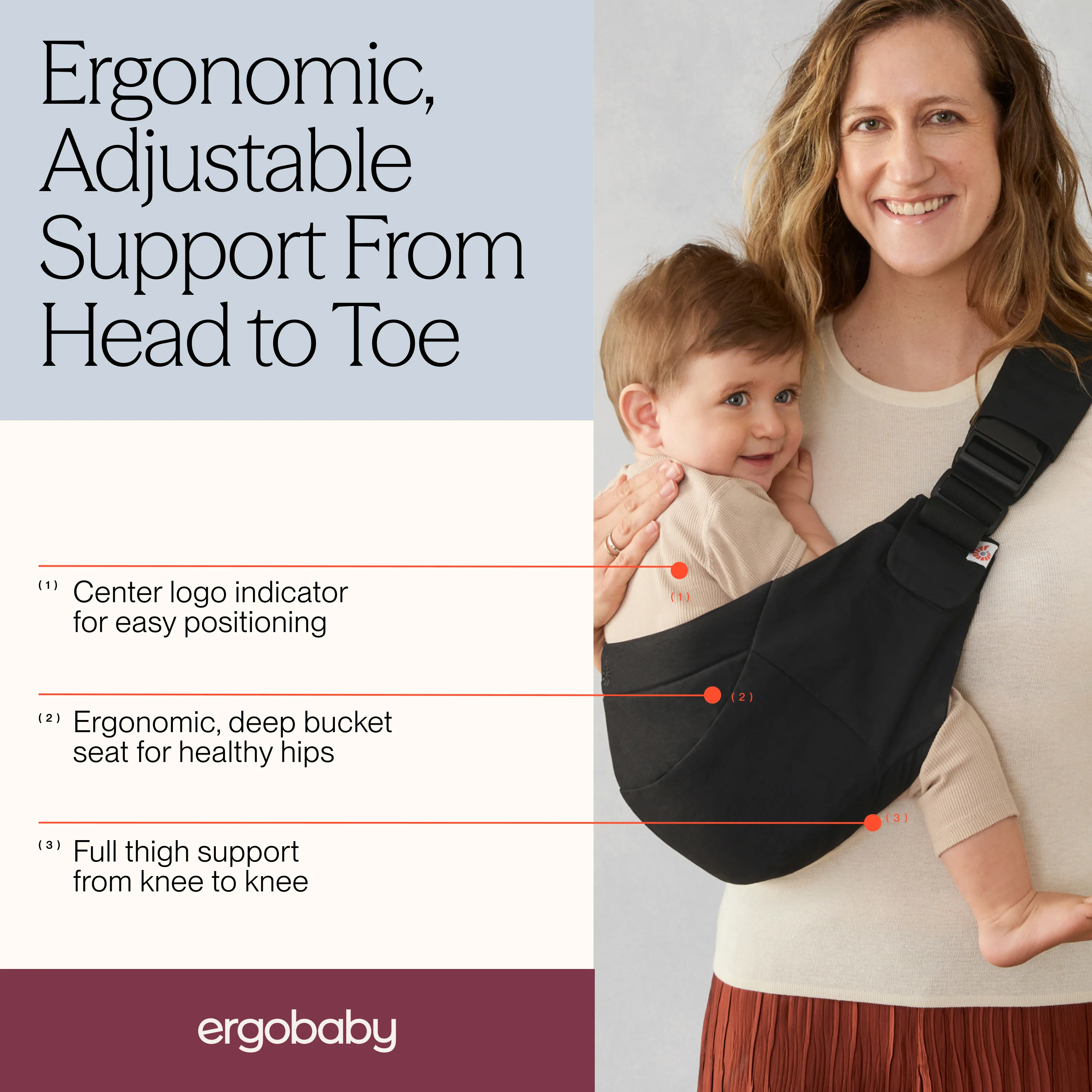 Upsie Sling Carrier - Onyx Black - Image 6