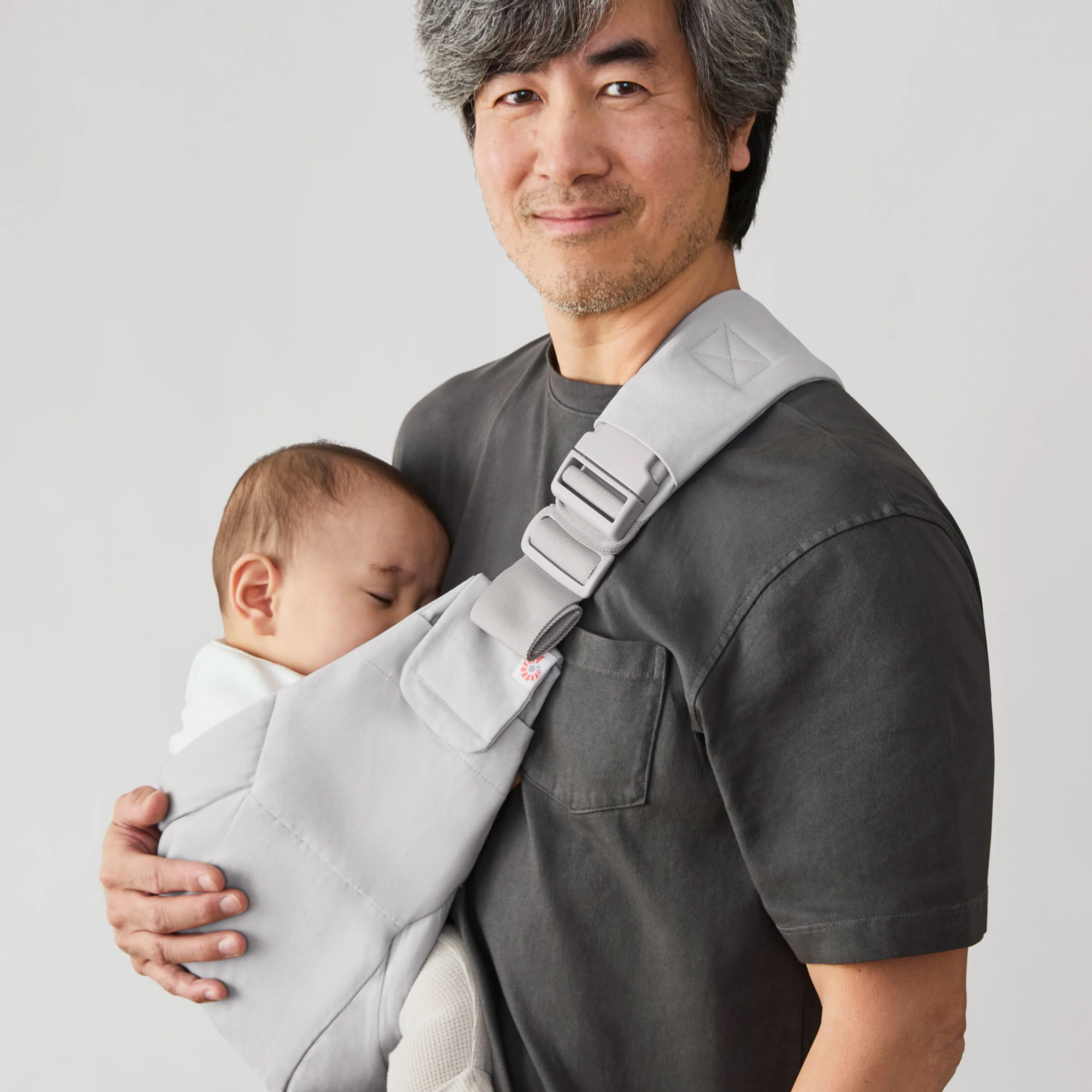 Upsie Sling Carrier - Pearl Grey - Image 3
